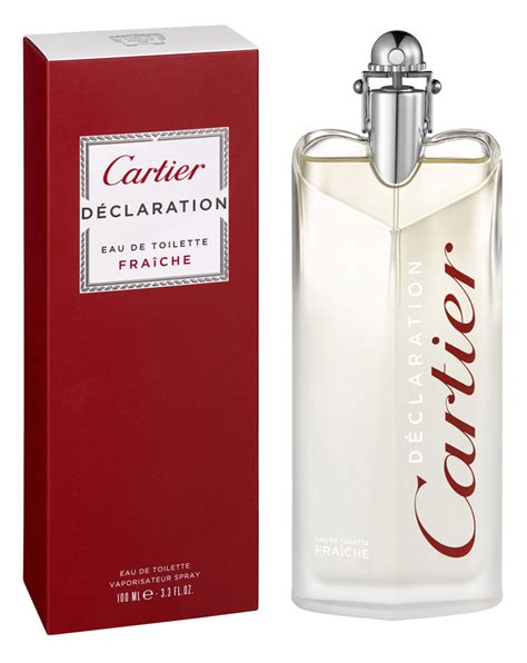 cartier declaration eau de toilette fraiche
